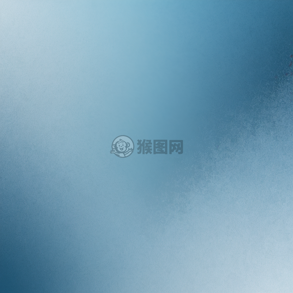 冷蓝渐变背景，平滑纹理与微妙霜花