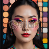 中国女性彩妆艺术家之彩妆大片