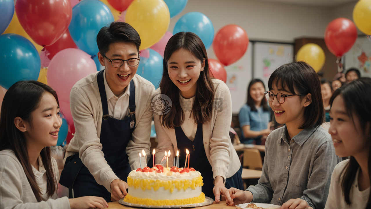 《中国学生惊喜老师派对》