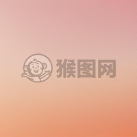 粉橙渐变背景下的唯美图片欣赏