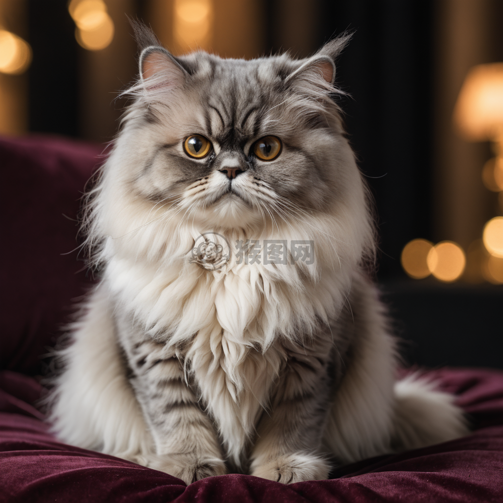 贵族猫之华贵坐姿照