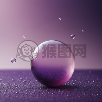 平滑过渡色彩背景下的8K照片