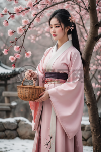 梅花树下诗酒会