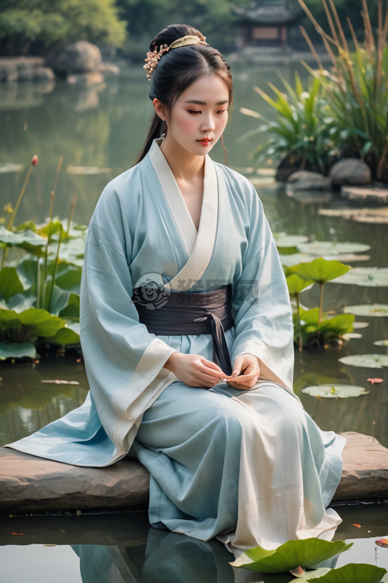 莲池砚香：古风学者之美