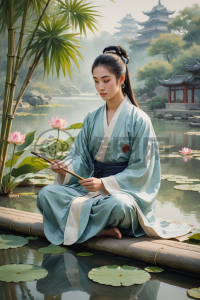 “静心古意书卷间”