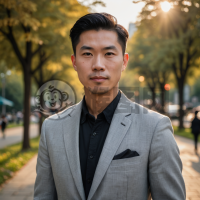 自信男士肖像照