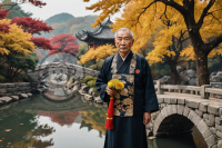 《秋日赏菊忆重阳》