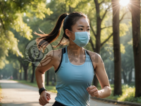 晨跑青春：活力女子的自然之旅