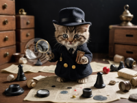绒毛侦探小猫咪探案趣