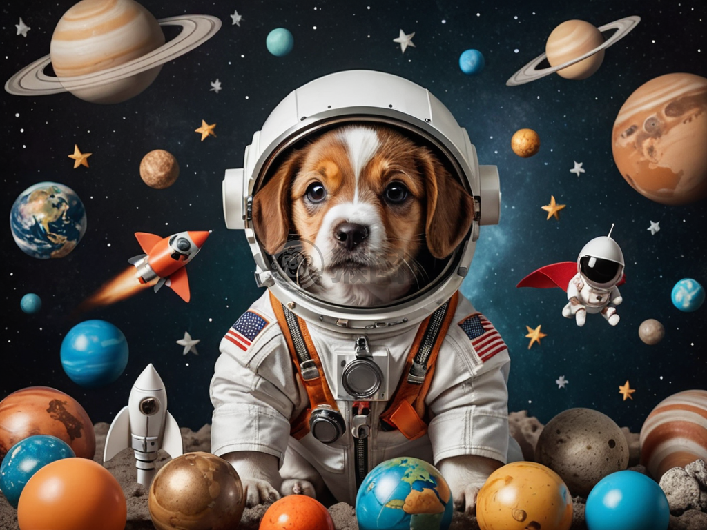 太空小宇航犬：冒险与乐趣之旅