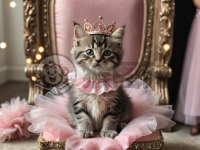 可爱的小猫公主装扮