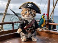 小海盗猫：玩趣的海盗探险家