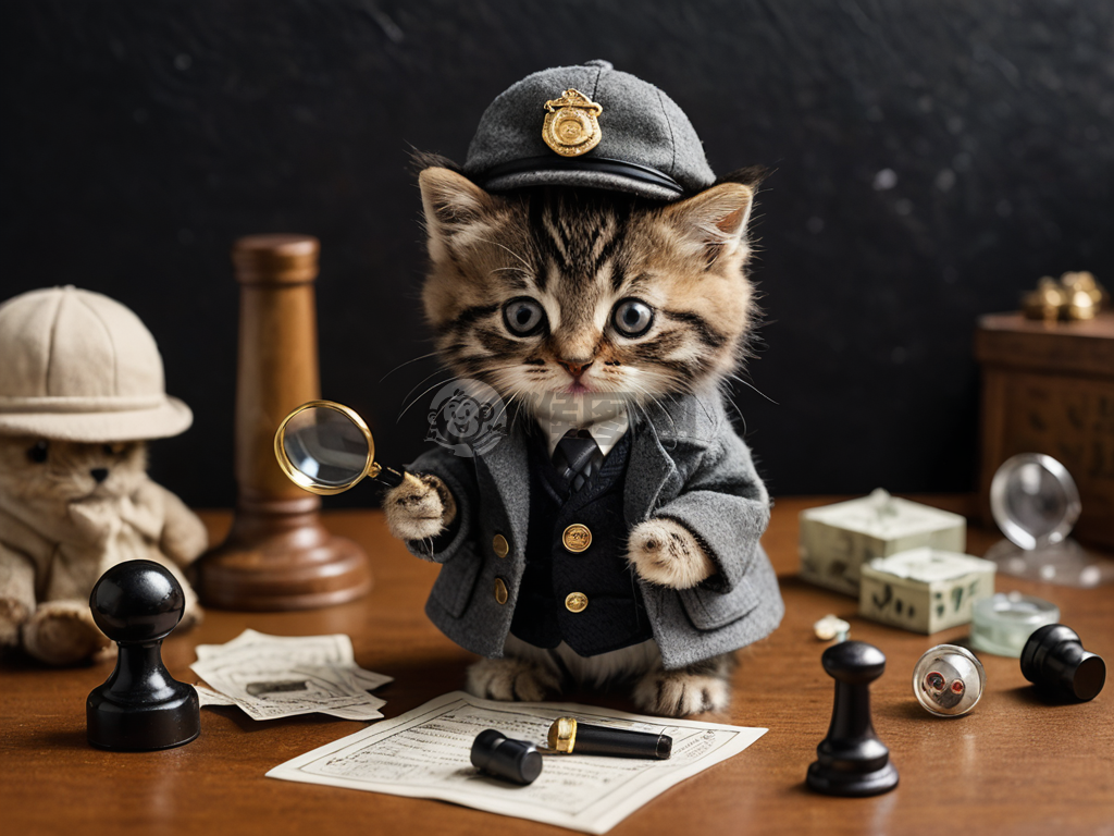 小侦探猫探案，神秘道具找线索