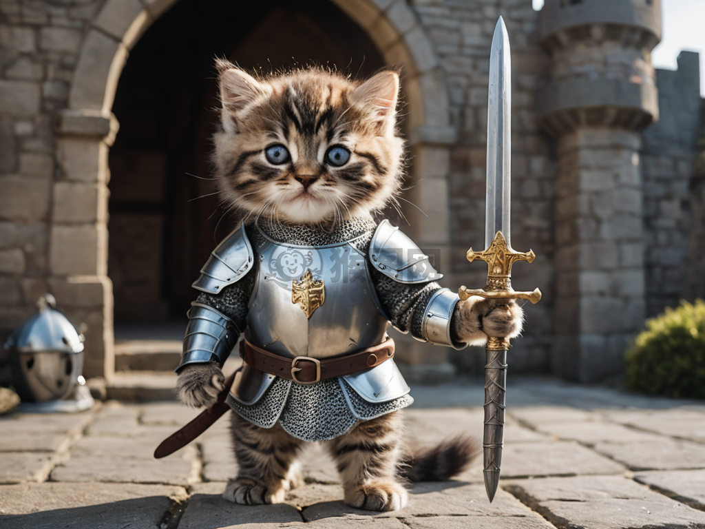 城堡奇遇记：英勇小骑士绒毛猫