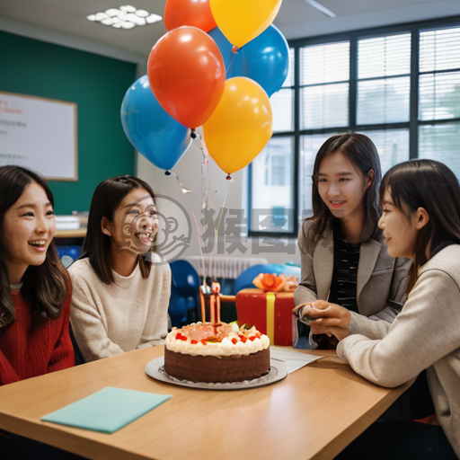 《中国学生惊喜老师生日派对》