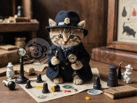 神秘侦探猫：侦查微小犯罪现场