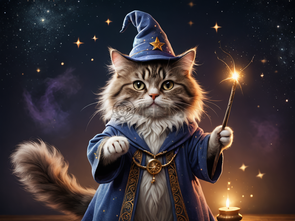 魔法猫咪的神秘魔法