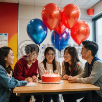 中国学生惊喜老师：师生情深的美好时刻
