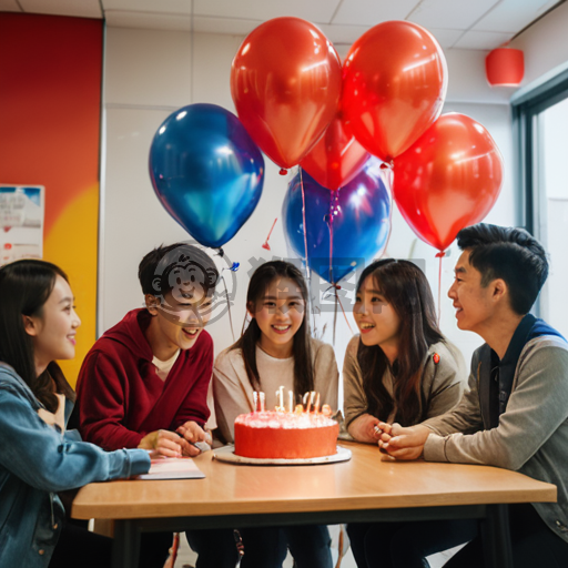 中国学生惊喜老师：师生情深的美好时刻