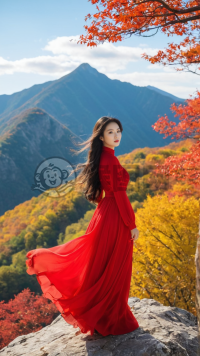 《红衣女侠独步秋山》