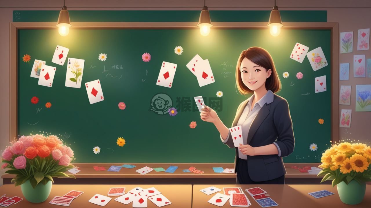 “老师温馨课堂 师生情深如画”