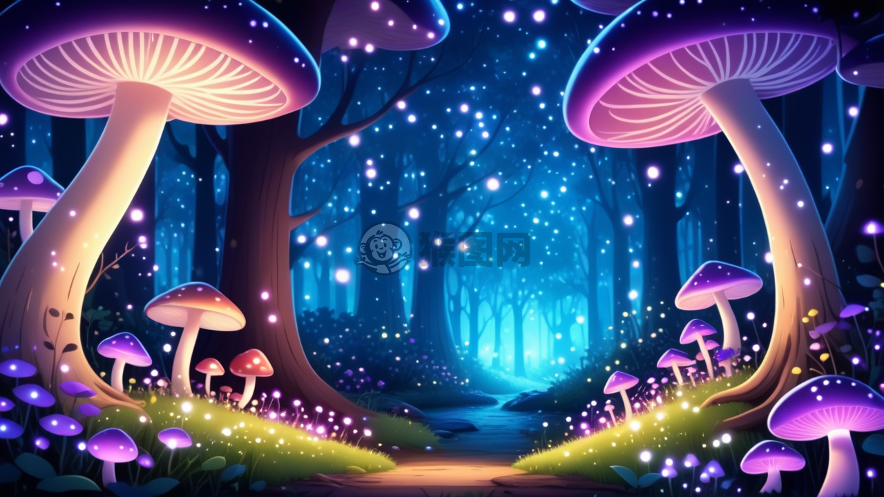 梦幻森林之夜的奇妙冒险