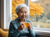 《窗外茶香 秋意浓》