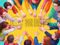 师生手牵手，共绘美好未来