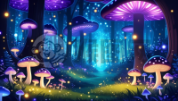 奇妙森林之夜的奇幻之旅