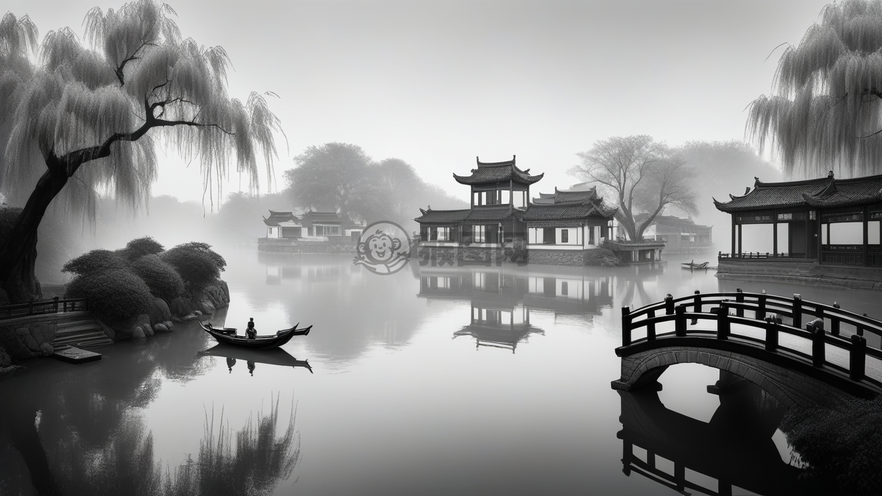 江南水乡静谧画卷