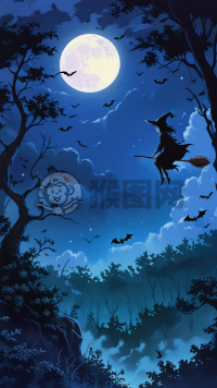 暗夜森林之巫飞帚奇幻之旅