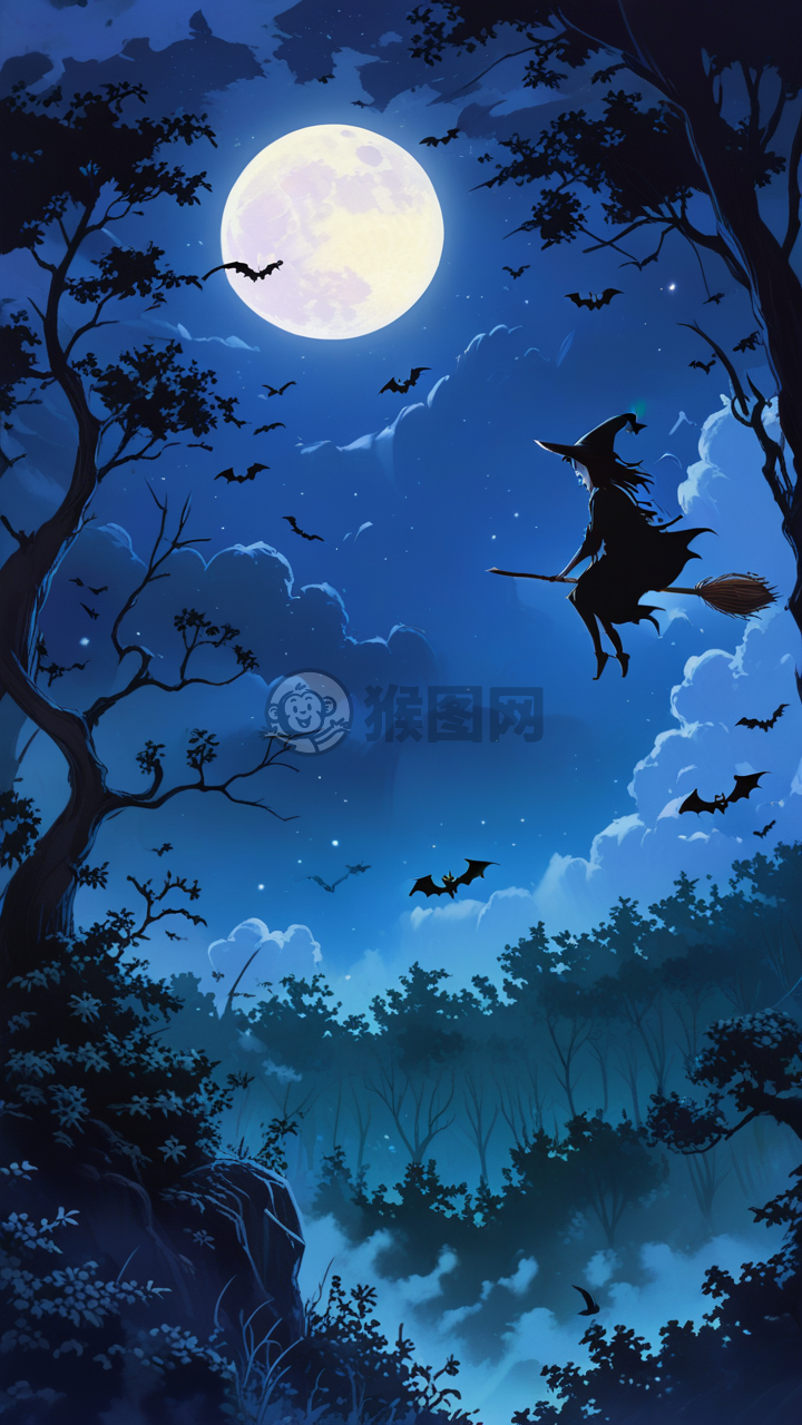 暗夜森林之巫飞帚奇幻之旅