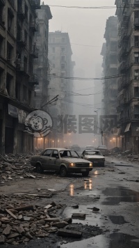 废弃城市之雾：虚幻与荒凉