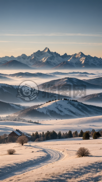雪山晨曦之旅
