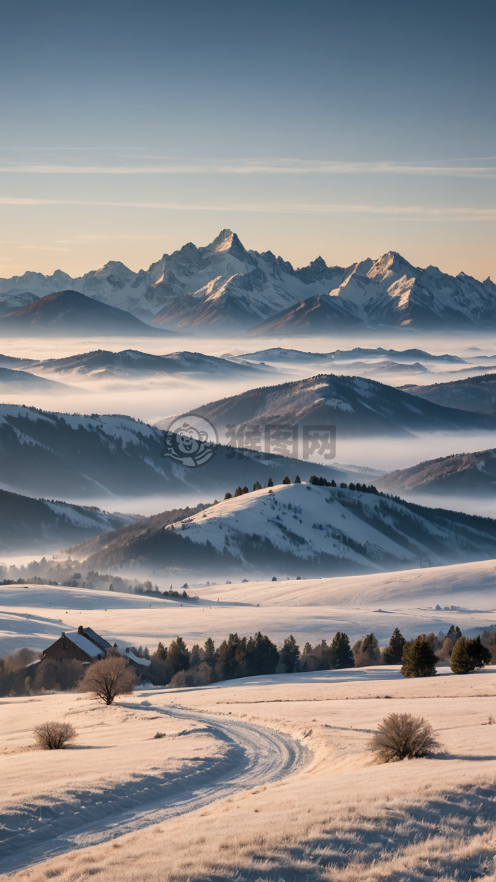 雪山晨曦之旅