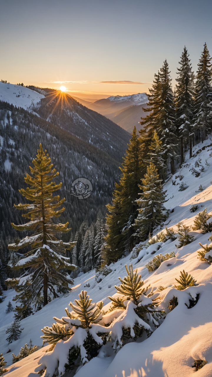 晨光中的雪松山——佳能EOS 5D Mark III摄影作品