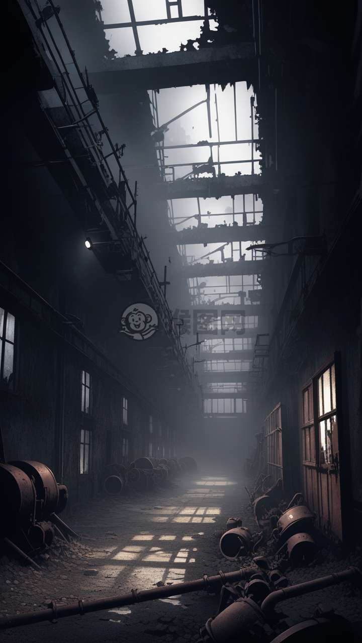 废弃工厂的诡异之夜