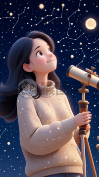 星空下的少女梦想家